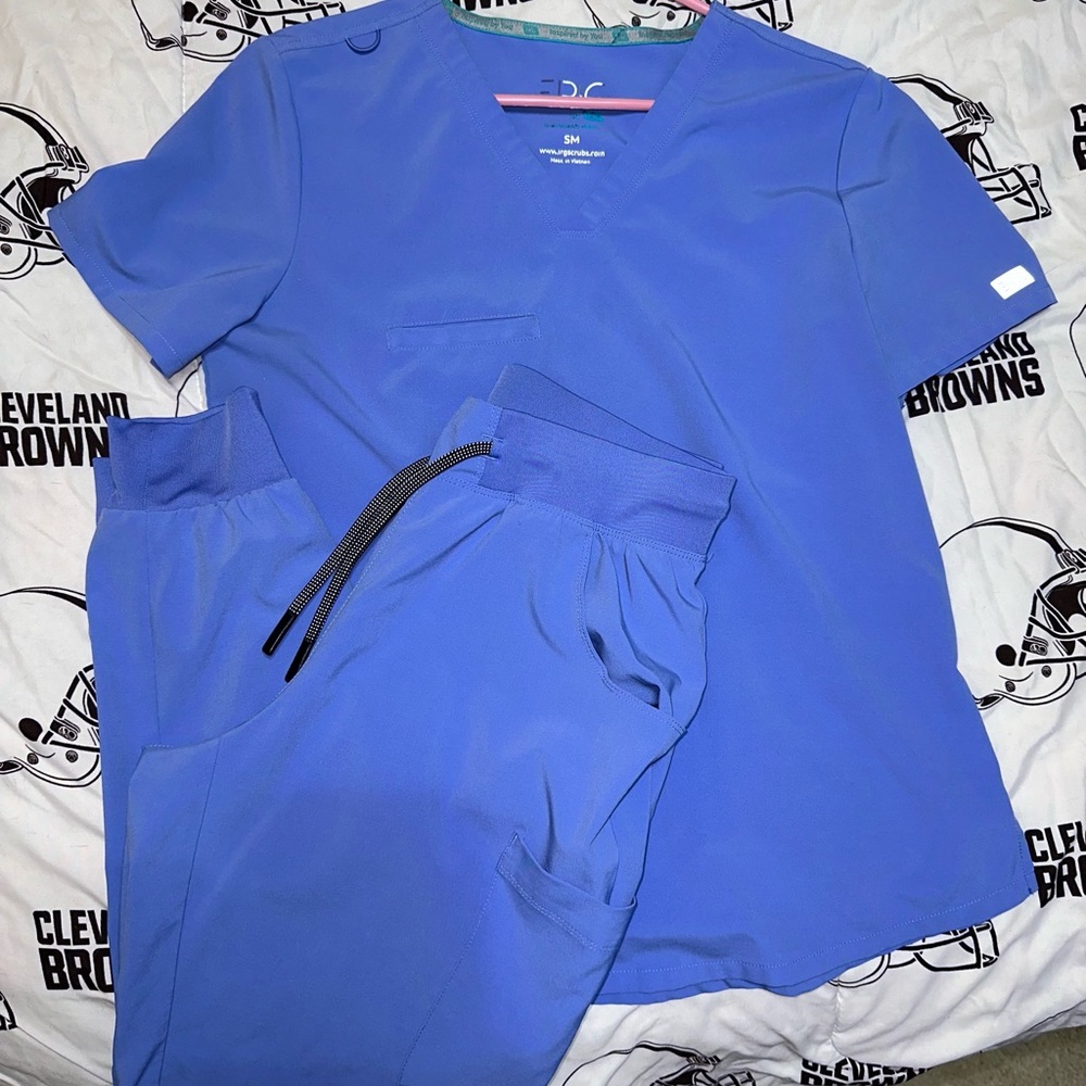 Blue Scrub Set